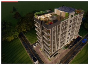 3 BHK Apartment – Exterior View View at Wadgaon Sheri - for Sale