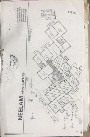 2 BHK Apartment – Map Location View at New Neelam CHS, Andheri West - for Sale