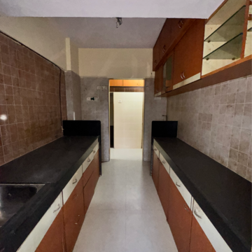 Kitchen in 2 BHK Apartment at Shanti One, Sector 1 – for Sale