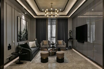 Gym in 4 BHK Apartment at Avighna One Avighna Park, Lower Parel – for Sale