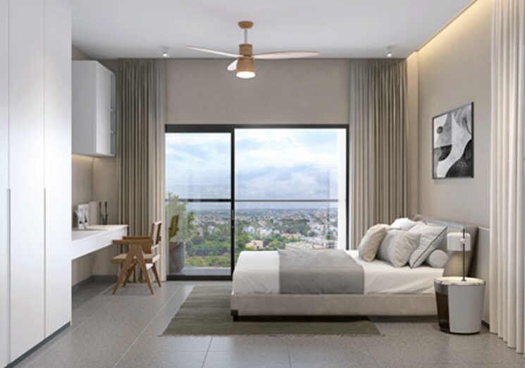 Bedroom, birla-niyaara 5 Bedroom 2479 Sq.Ft. Apartment In Worli Mumbai 9454306