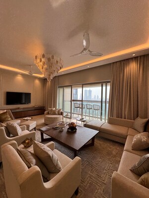 Staircase in 4 BHK Apartment at Lower Parel – for Sale