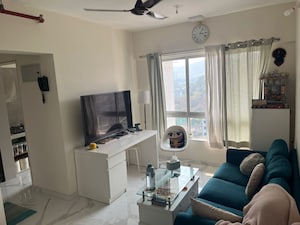 Living Room in 1 BHK Apartment at Blumen Apartments, Vikhroli West – for Sale