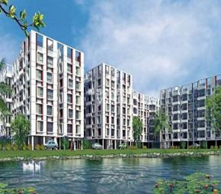 Exterior View, rameswara-waterview 2 Bedroom 910 Sq.Ft. Apartment In Rajarhat Road Kolkata 9454343