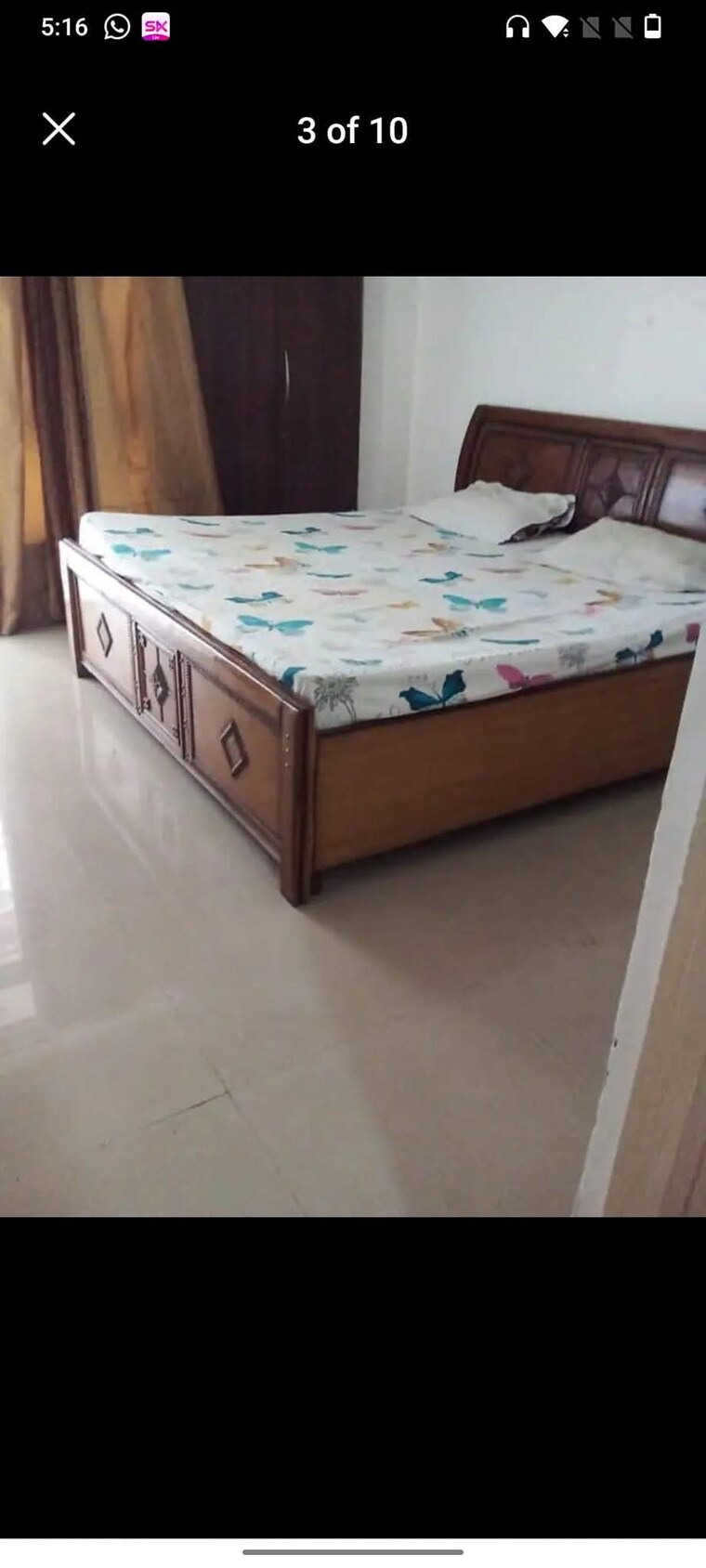 Bedroom, supertech-cape-town 2 Bedroom 930 Sq.Ft. Apartment In Sector 74 Noida 9454344