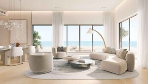 Living Room in 3 BHK Apartment at Worli – for Sale