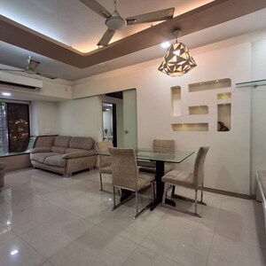 Living Room in 2 BHK Apartment at Yogi Sea, Pali Hill – for Rent
