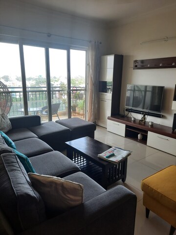 Team Area in 1 BHK Apartment at Mantri Astra, Hennur – for Rent