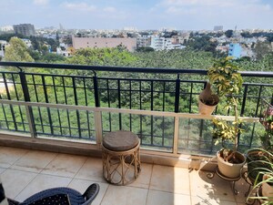 Balcony in 1 BHK Apartment at Mantri Astra, Hennur – for Rent