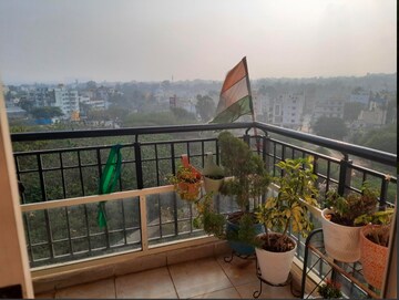 Balcony in 1 BHK Apartment at Mantri Astra, Hennur – for Rent