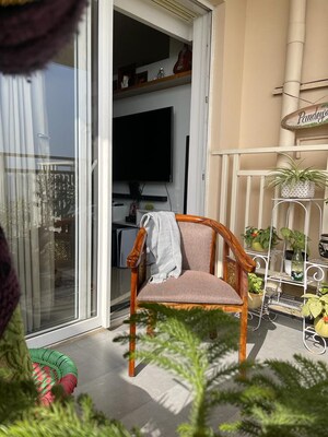 Balcony in 2 BHK Apartment at M3M Marina, Sector 68 – for Rent