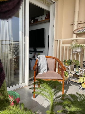 Balcony in 2 BHK Apartment at M3M Marina, Sector 68 – for Rent