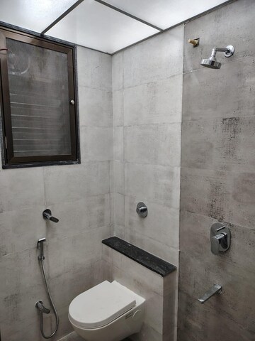 Bathroom in 2 BHK Apartment at Wadgaon Sheri – for Rent