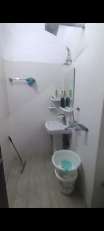 Bathroom in 3 BHK Builder Floor at Maya Homes, Indrapuram – for Rent