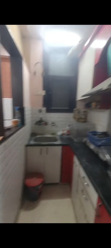 Kitchen in 1 BHK Builder Floor at Kanha Apartments Indirapuram, Shakti Khand 2 – for Rent