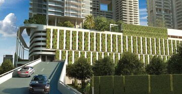 Balcony in 3 BHK Apartment at Omkar Alta Monte, Malad East – for Rent