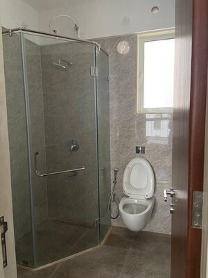 Bathroom in 3 BHK Apartment at VTP Solitarie, Baner – for Rent