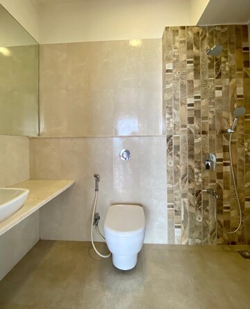 Bathroom in 3 BHK Apartment at Omkar Alta Monte, Malad East – for Sale