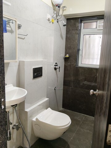 Bathroom in 1 BHK Apartment at Ashirwad CHS Santacruz East, Santacruz East – for Rent