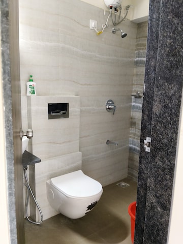 Bathroom in 1 BHK Apartment at Ashirwad CHS Santacruz East, Santacruz East – for Rent