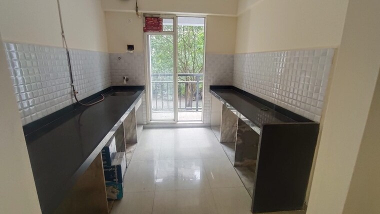Kitchen, rosa-gardenia 2 Bedroom 880 Sq.Ft. Apartment In Ghodbunder Road Thane 9454743