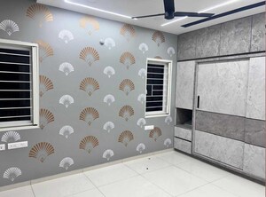 Bathroom in 3 BHK Apartment at Rajapushpa Provincia, Narsingi – for Rent