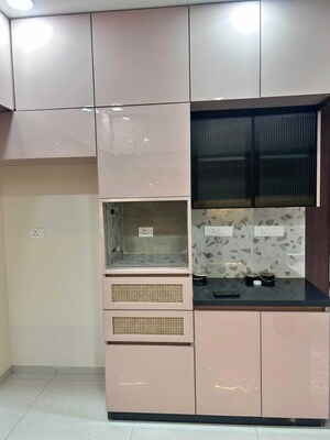 Kitchen in 3 BHK Apartment at Rajapushpa Provincia, Narsingi – for Rent