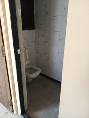 Bathroom in 1 BHK Apartment at Shree Swami Vrindavan SRA CHS, Bhandup West – for Rent