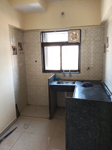 Kitchen in 1 BHK Apartment at Shree Swami Vrindavan SRA CHS, Bhandup West – for Rent