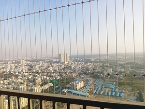 Balcony in 3 BHK Apartment at Rajapushpa Provincia, Narsingi – for Rent