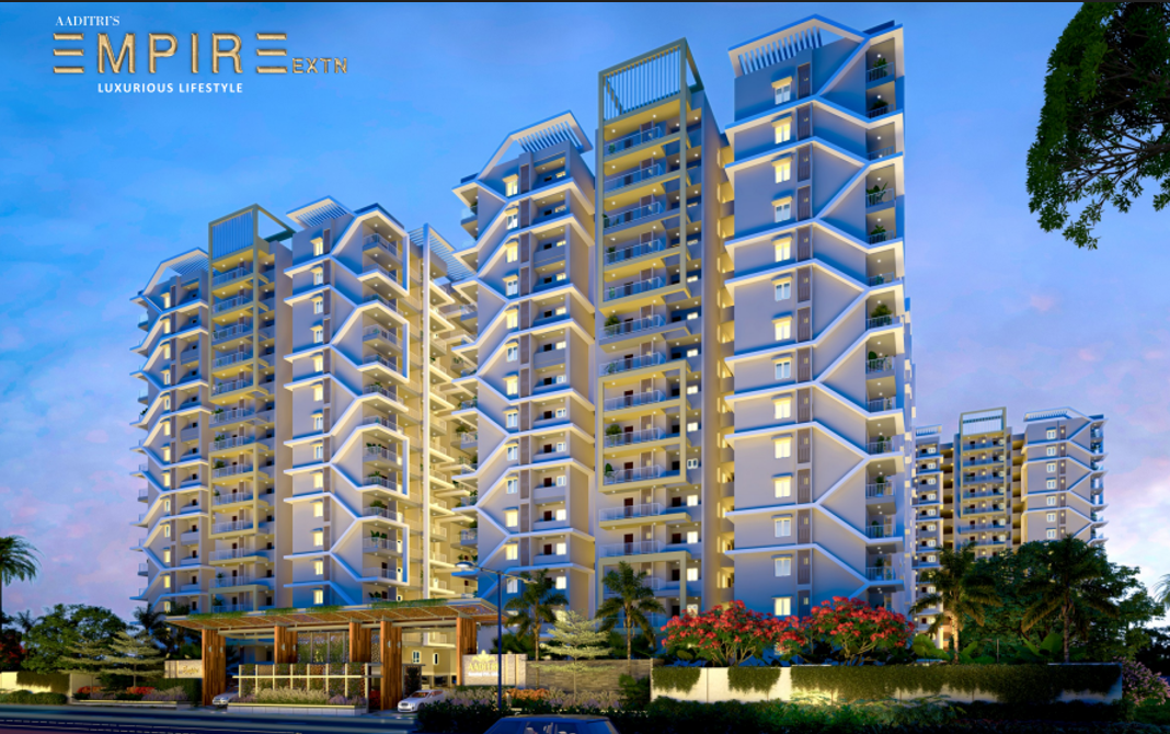 3 BHK + Pooja Room Apartment For Sale in Aaditris Empire Apartments