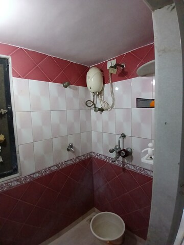 Bathroom in 1 BHK Apartment at Gokuldham Colony – for Rent