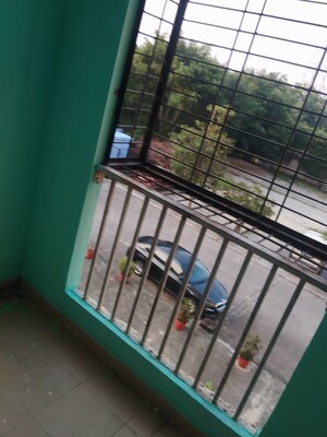 Balcony in 3.5 BHK Apartment at Rapti Apartment, Gomti Nagar – for Rent