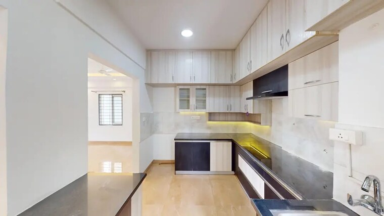 Kitchen, arge-urban-bloom 4 Bedroom 1725 Sq.Ft. Apartment In Yeshwanthpur Bangalore 9454826