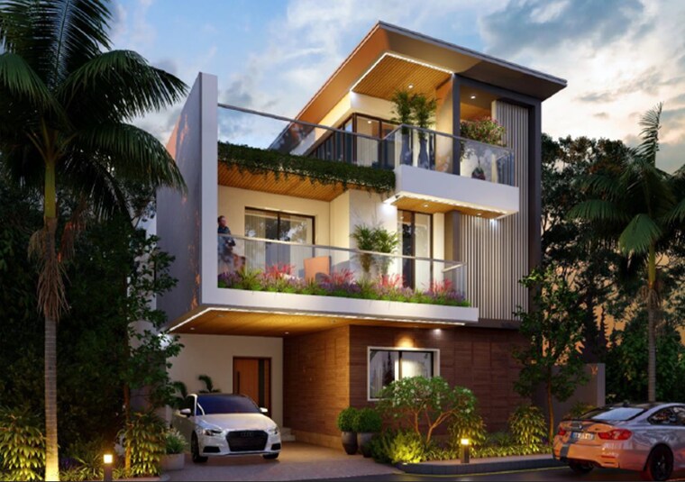 Exterior View, kollur 4 Bedroom 210 Sq.Yd. Villa In Kollur Hyderabad 9454848
