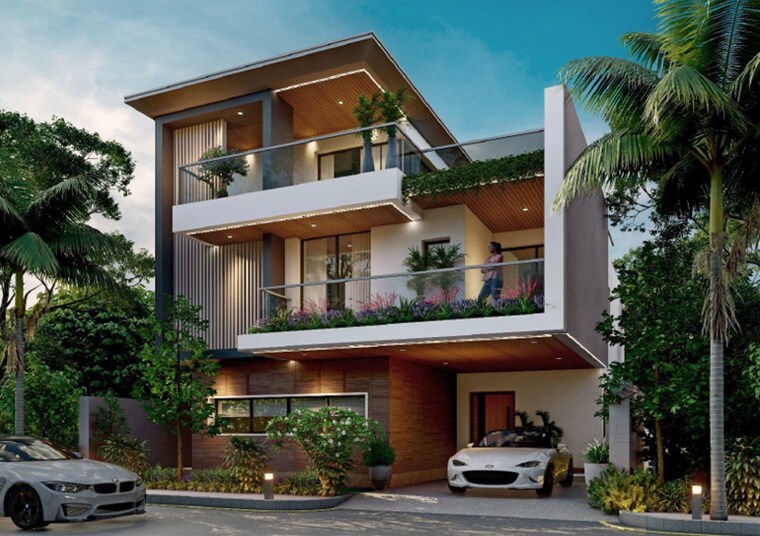 Exterior View, kollur 4 Bedroom 210 Sq.Yd. Villa In Kollur Hyderabad 9454848