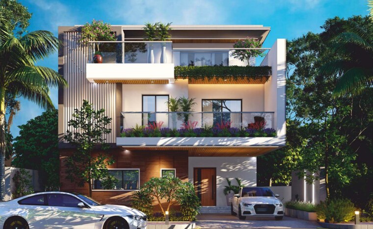 Exterior View, kollur 4 Bedroom 210 Sq.Yd. Villa In Kollur Hyderabad 9454848