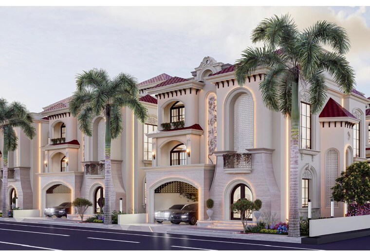 Exterior View, bbd-green-city 6 Bedroom 7115 Sq.Ft. Villa In Gomti Nagar Lucknow 9454851