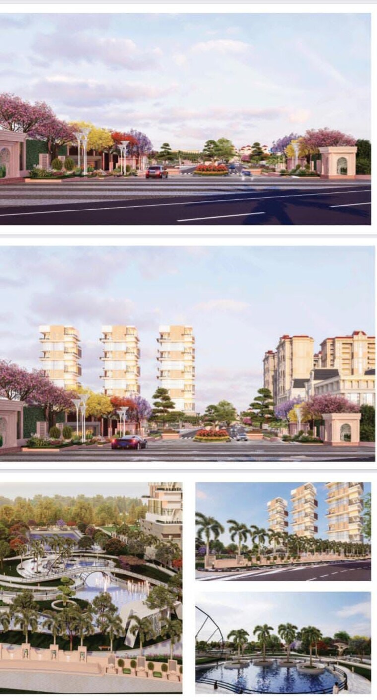 Exterior View, bbd-green-city 6+ Bedroom 13525 Sq.Ft. Villa In Gomti Nagar Lucknow 9454855