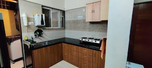Kitchen in 2 BHK Apartment at GK Royal Hills, Ravet – for Rent