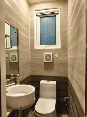 Bathroom in 3 BHK Builder Floor at Anand Niketan – for Rent