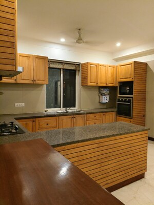 Kitchen in 3 BHK Builder Floor at Anand Niketan – for Rent