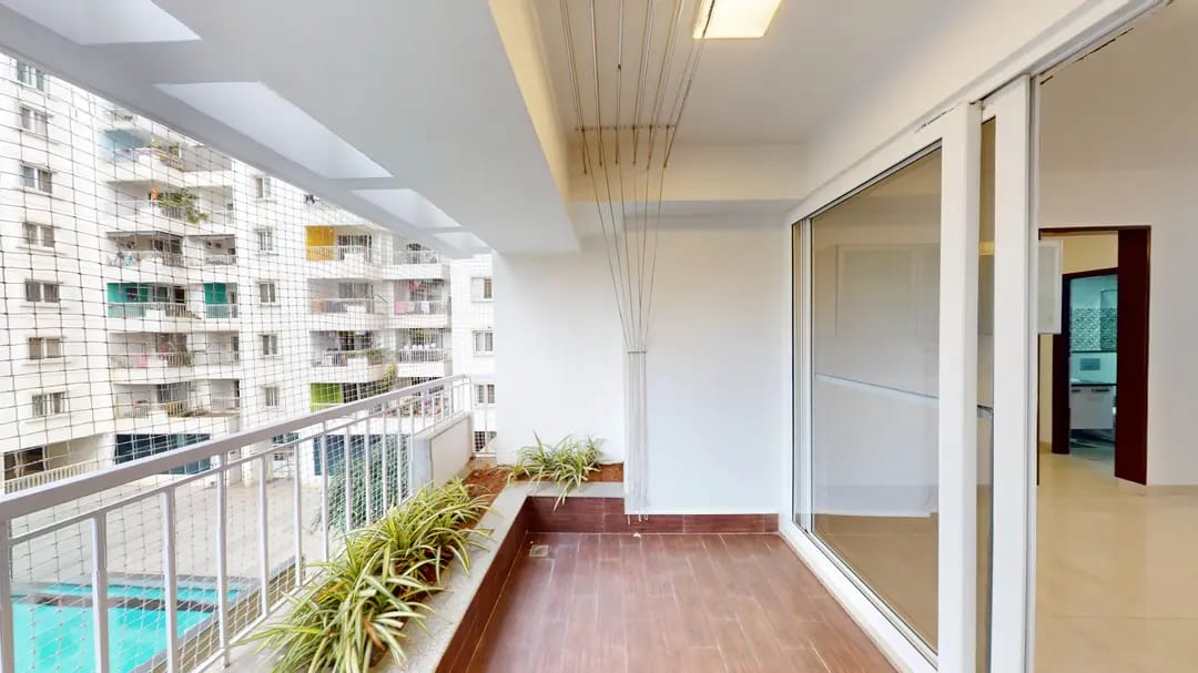 3 BHK + Pooja Room 1634 Sq.Ft. Apartment in Mana Uber Verdant