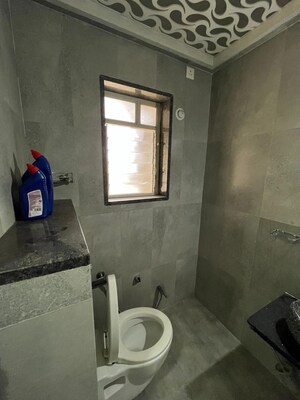 Bathroom in 3 BHK Apartment at Lunkad Orchids, Viman Nagar – for Rent