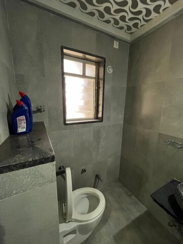 Bathroom in 3 BHK Apartment at Lunkad Orchids, Viman Nagar – for Rent