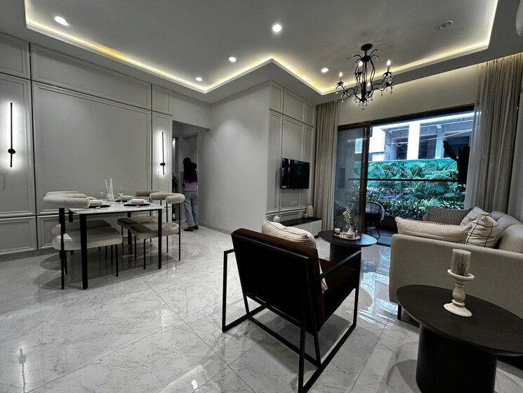 Living Room, venkatesh-graffiti 2 Bedroom 700 Sq.Ft. Apartment In Keshav Nagar Pune 9454910