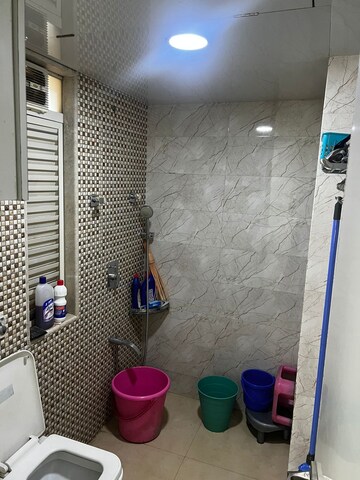 Bathroom in 2 BHK Apartment at Starwing Kaatyayni Enclave, Santacruz East – for Sale