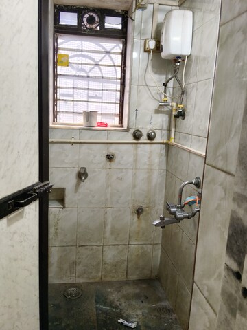 Bathroom in 1 BHK Apartment at Jyoti CHS Santacruz East, Santacruz East – for Rent