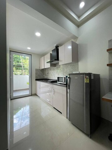 Kitchen in 1 RK Builder Floor at Saket – for Rent