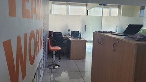 Team Area in  Office Space at Real Tech Park, Vashi Sector 30a – for Rent